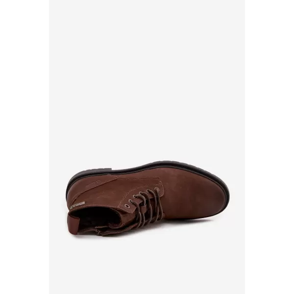  Herren-Stiefeletten BIG STAR SHOES OO174149 BRAUN/BEIGE 