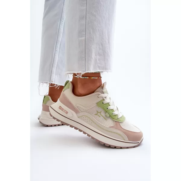  Damen-Sneaker BIG STAR SHOES NN274A091 BEIGE 