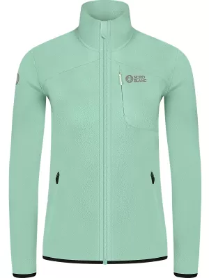 Leichtes Fleece-Sweatshirt für Damen NORDBLANC MAPLE NBSFL8374 GRÜN