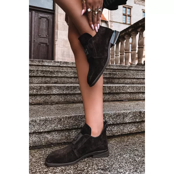  Damen-Stiefeletten VINCEZA 91185 BRAUN 