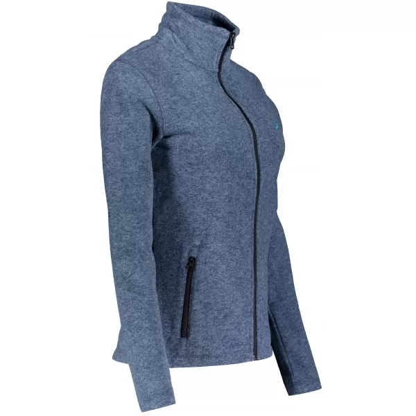  Fleece-Sweatshirt für Damen ALTISPORT ALW002852 DUNKLE DENIM-HIGHLIGHTS 