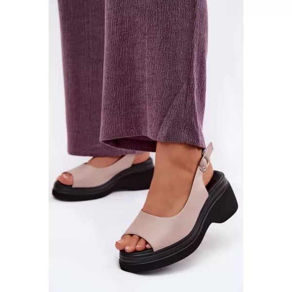  Damensandalen VINCEZA 66936 BEIGE 