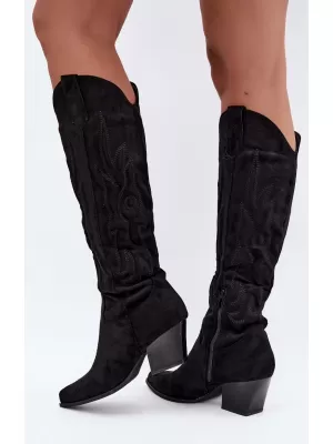 Damenstiefel BOTO 9697A-1 SCHWARZ