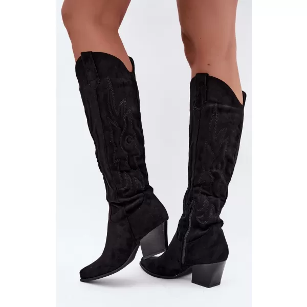  Damenstiefel BOTO 9697A-1 SCHWARZ 
