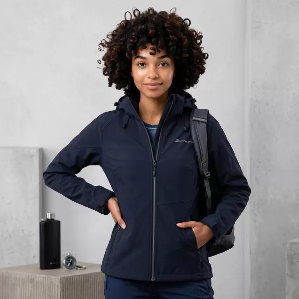  Softshelljacke für Damen ALPINE PRO GEDERA GEWOHNHEITEN 