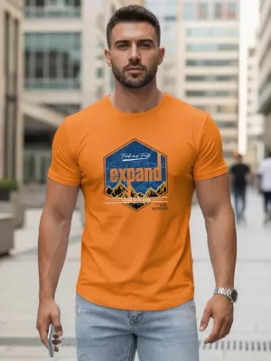 Herren-T-Shirt DSTREET NX5004R-OR ORANGE