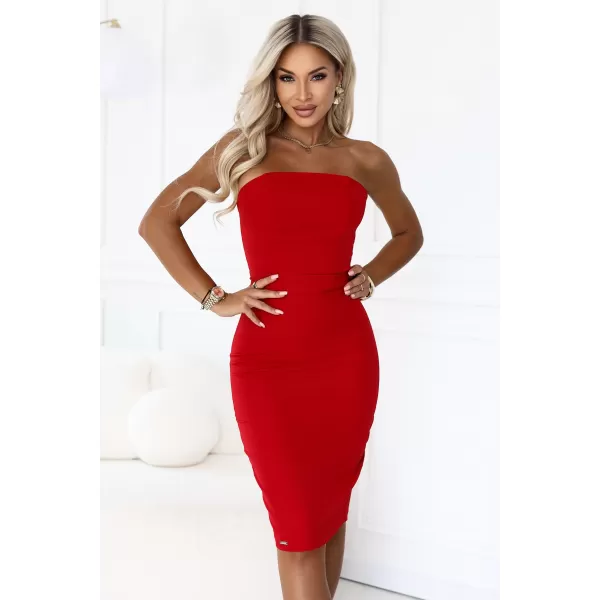  Kleid NUMOCO 642-4 TIEFROT 