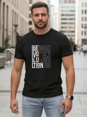 Herren-T-Shirt DSTREET NX0143R-BK SCHWARZ