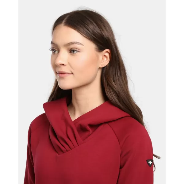  Damen-Sweatshirt KILPI HEYDEN-W 1L0209KI DUNKELROT 