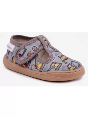 Kinderhausschuhe MILAMI BF1/BR-32 GRAU