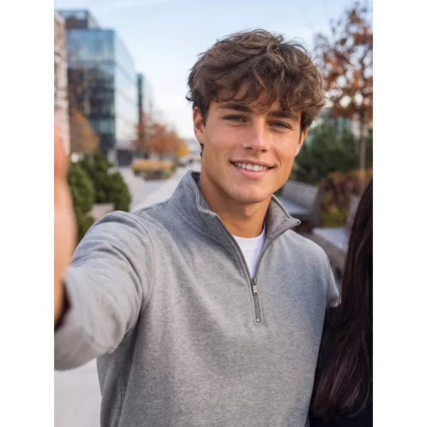  Herren-Sweatshirt MALFINI SUMMIT 429 DUNKELGRAUE HIGHLIGHTS 