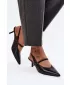 Damensandalen D&A CR61-3046 SCHWARZ