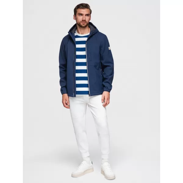  Herren-Softshelljacke OMBRE OM-JANP-0292 MARINEBLAU 