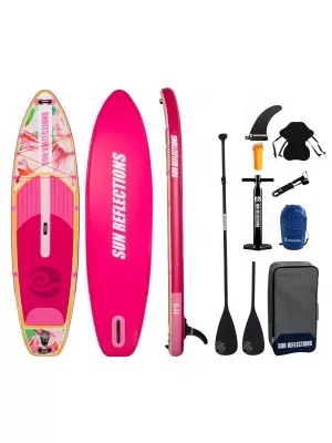 Paddle-Board SUN REFLECTIONS XXL 116 Combo SANFTES ROUGE