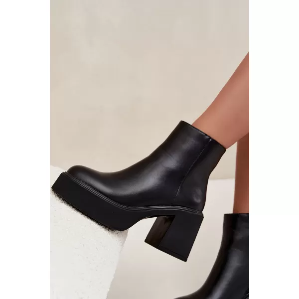  Damen-Stiefeletten BOTO 5303 SCHWARZ 