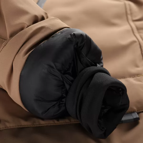  Winterjacke für Damen ALPINE PRO WERDA 3 SEPIA-TÖNUNG 