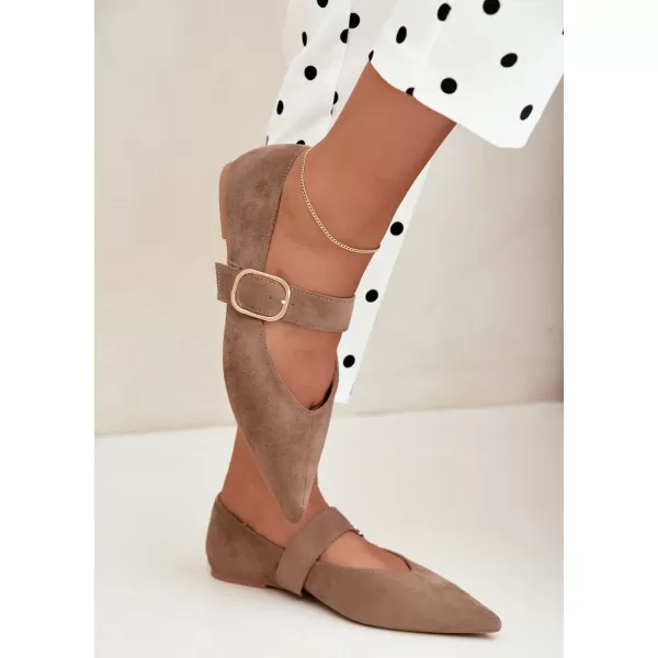  Ballerinas für Damen BOTO CH943 GOLD 