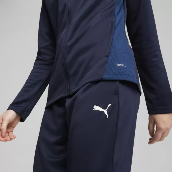  Damenjacke PUMA TEAMGOAL TRAINING JACKET WMN 658635-06 PUMA MARINE/WEIß/PERSISCHBLAU 