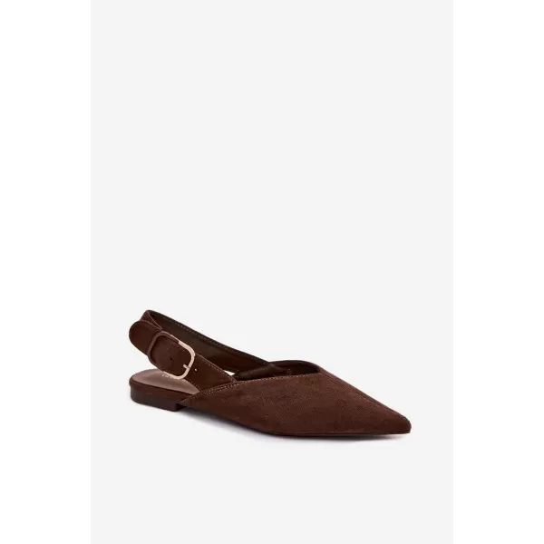 Ballerinas für Damen BOTO 9755 KAFFEE 