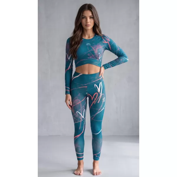  Lange Premium-Leggings für Damen (neue Größen) ALTISPORT VOJ/ALW082LEG05 KEROSIN 