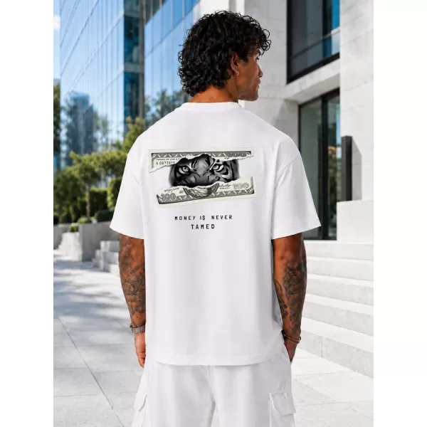  Herren-T-Shirt DSTREET NX4013R-WH-O WEIß 