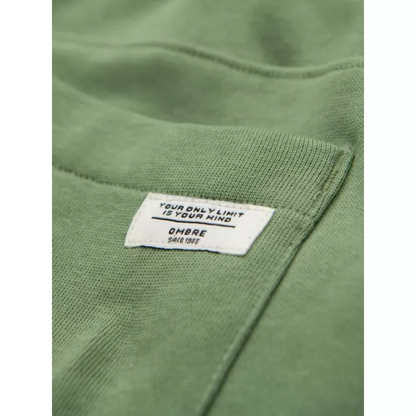  Herren-Jogginghose OMBRE OM-PABS-0305 GRÜN 
