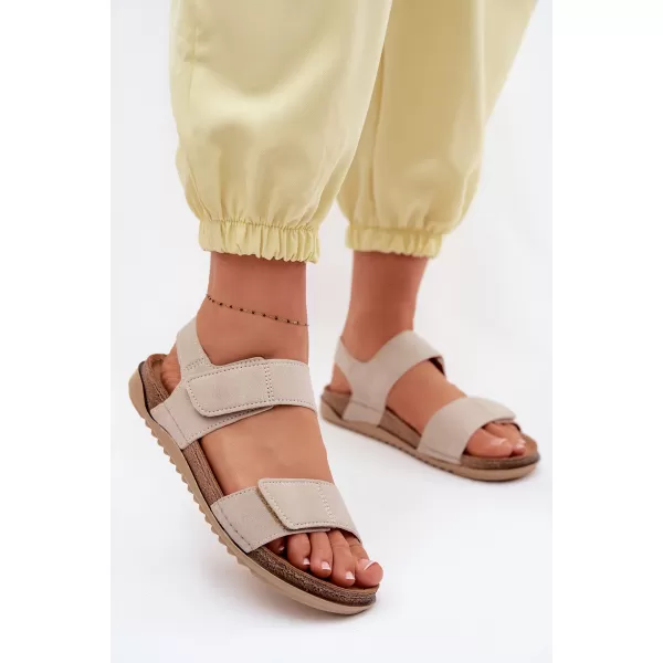  Damensandalen INBLU AA000070 BEIGE 