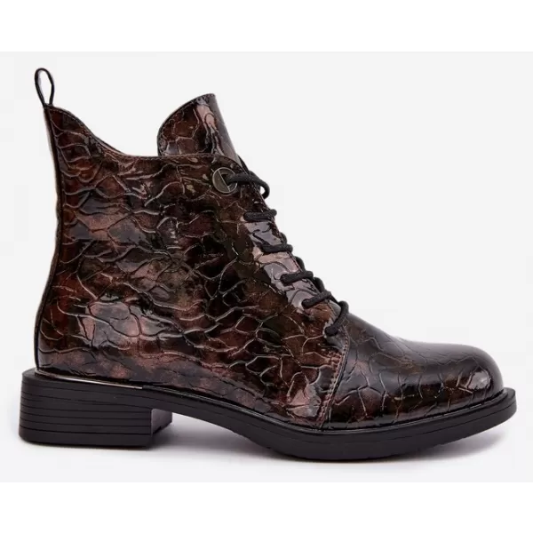  Damenstiefel S.BARSKI HY62-8140 BRAUN 