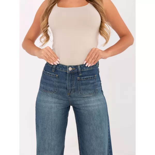  Damenhosen SUBLEVEL D80018BB62456D285 DUNKELBLAU 