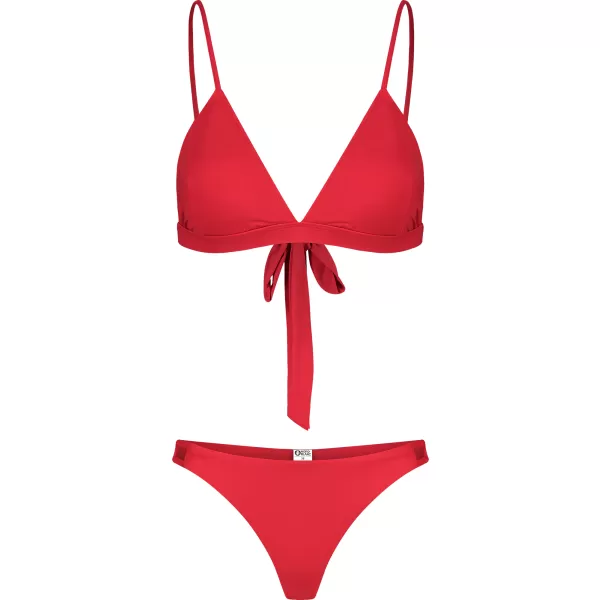  Bikinihose für Damen NORDBLANC TWINKLE NBSSS8242 ROT 