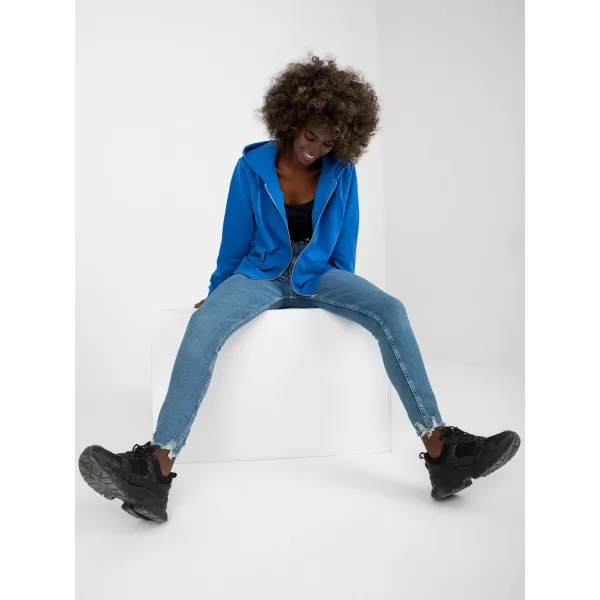  Damen-Sweatshirt BASIC FEEL GOOD B-002.06 DUNKELBLAU 