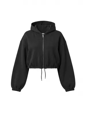Damen-Sweatshirt URBAN CLASSICS TB8635-00007 SCHWARZ