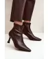 Damen-Stiefeletten BOTO 7107 SCHOKOLADE