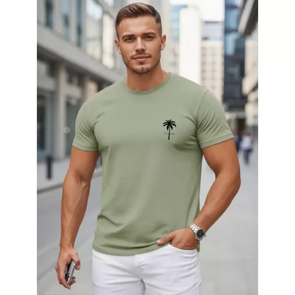  Herren-T-Shirt DSTREET NX5126R-MO HELLGRÜN 