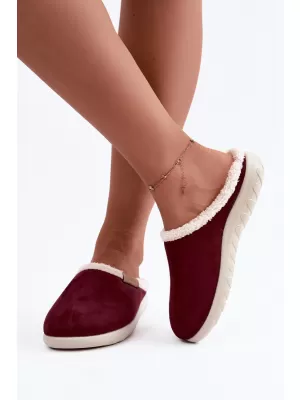 Damenhausschuhe INBLU ET000042 BORDO