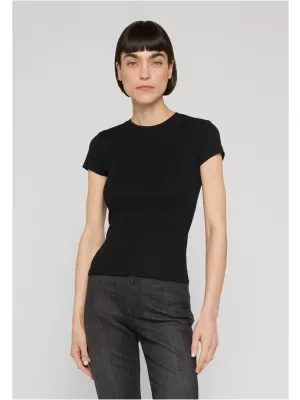 Damen-T-Shirt URBAN CLASSICS TB8569-00007 SCHWARZ