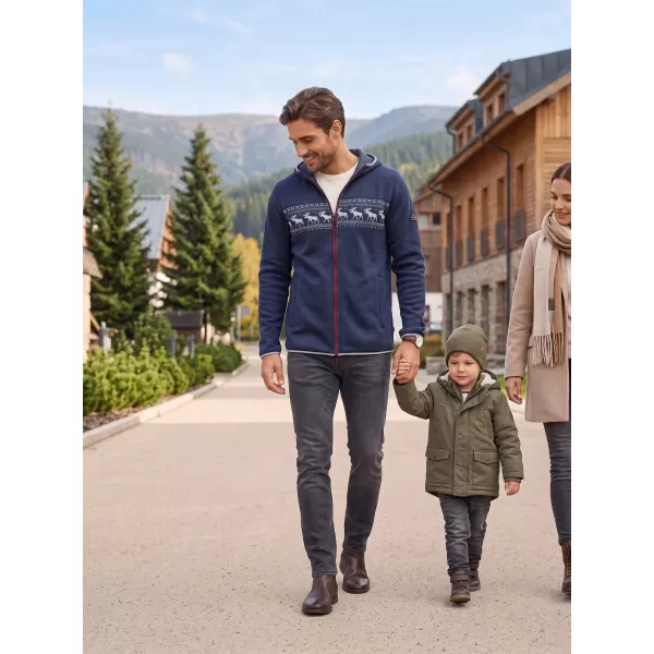  Warmer Herrenpullover ALPINE PRO NORES MONDSCHEIN-OZEAN-VARIANTE PA 