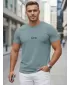 Herren-T-Shirt DSTREET NX5125R-SB BLAU