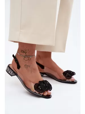 Damensandalen D&A MR61-9002 SCHWARZ