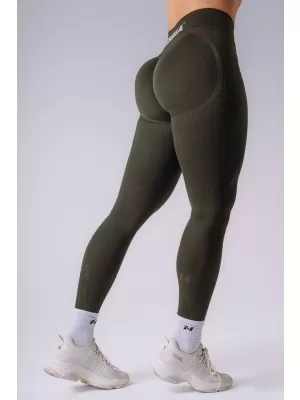 Leggings für Damen NEBBIA POWER 888 DUNKELGRÜN