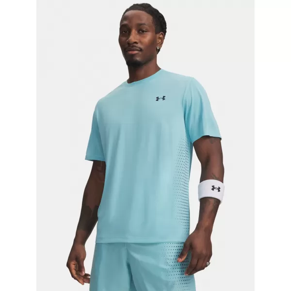  Herren-T-Shirt UNDER ARMOUR UA TECH PLAY SHORT SLEEVE 6009833-425 BLAU 