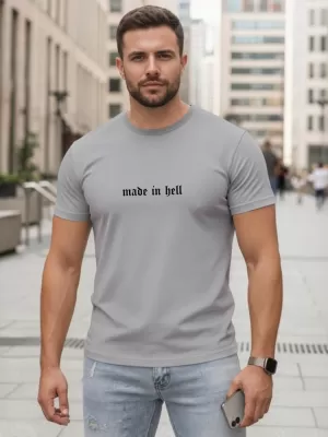 Herren-T-Shirt DSTREET NX5106R-SL DUNKELGRAU