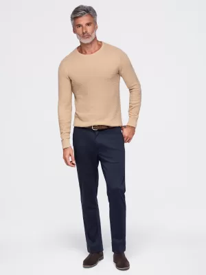 Herrenpullover OMBRE OM-SWSW-0119 SAND