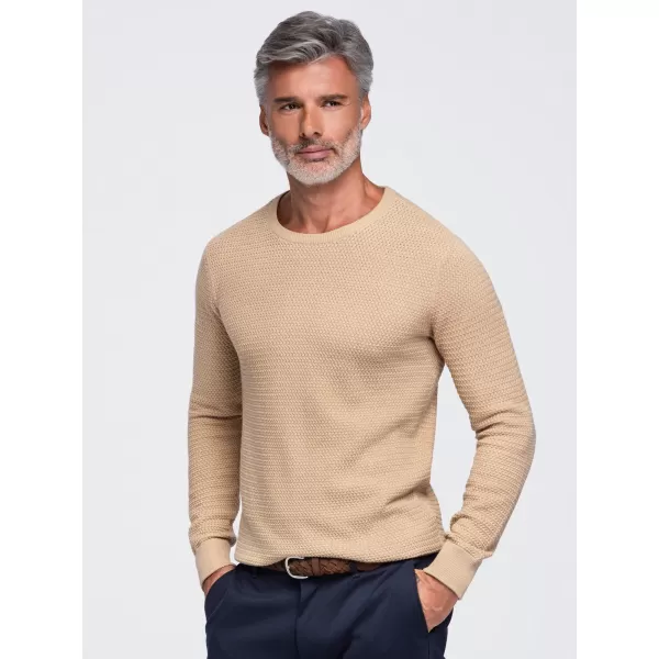 Herrenpullover OMBRE OM-SWSW-0119 SAND 