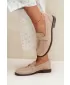 Damenmokassins BOTO 1539 KHAKI