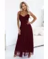 Damenkleid NUMOCO 681-3 BURGUND