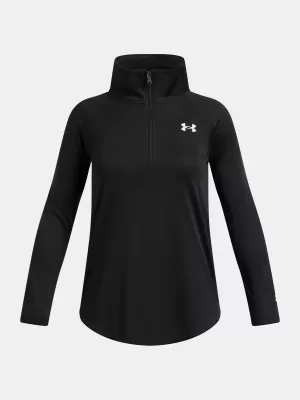 Sweatshirt für Mädchen UNDER ARMOUR UA TECH WORDMARK HZ 6004979-001 SCHWARZ