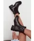 Damen-Stiefeletten SERGIO LEONE BT-04 DUNKELBRAUN