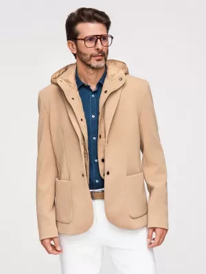 Herrenjacke OMBRE M167 HELLBRAUN