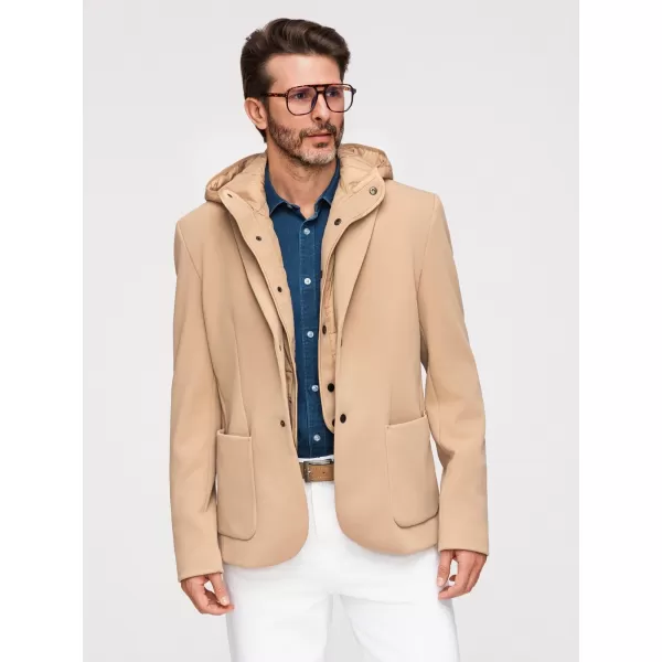  Herrenjacke OMBRE M167 HELLBRAUN 